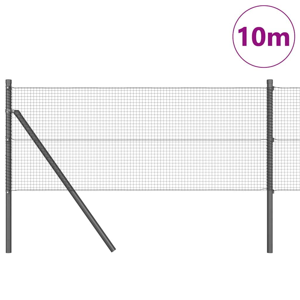 Ground Fix Geschweißter Drahtzaun 10 x 0,6 m (B x H)