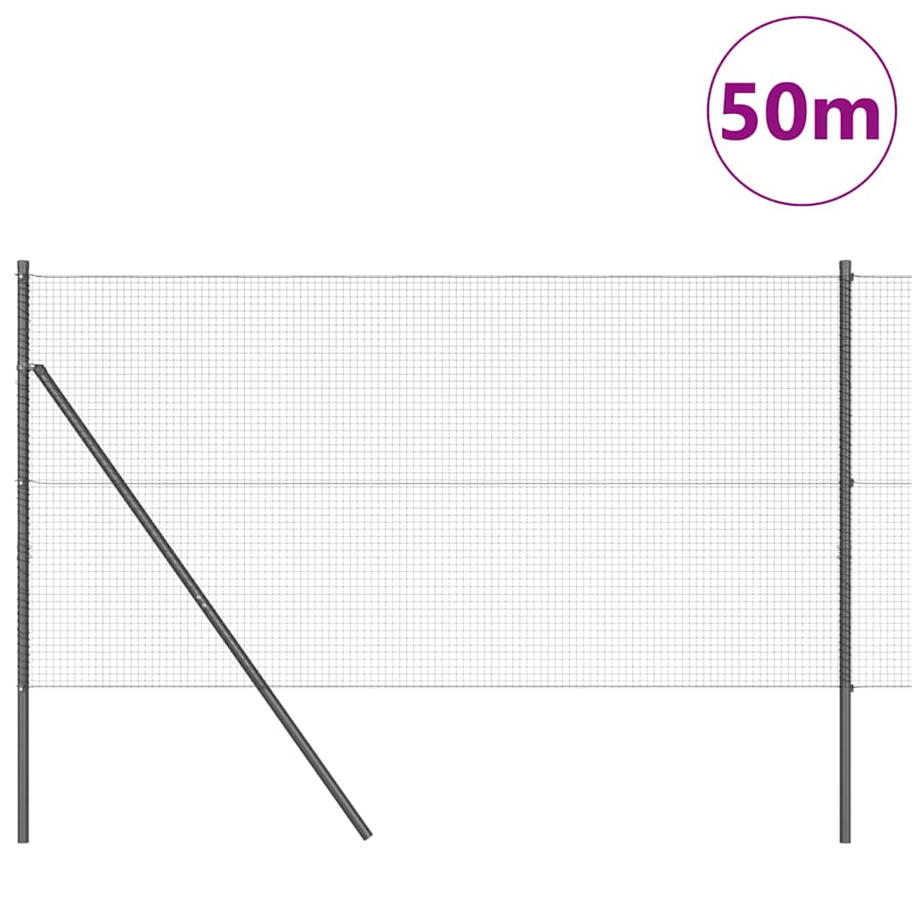 Ground Fix Geschweißter Drahtzaun 50 x 1 m (B x H)