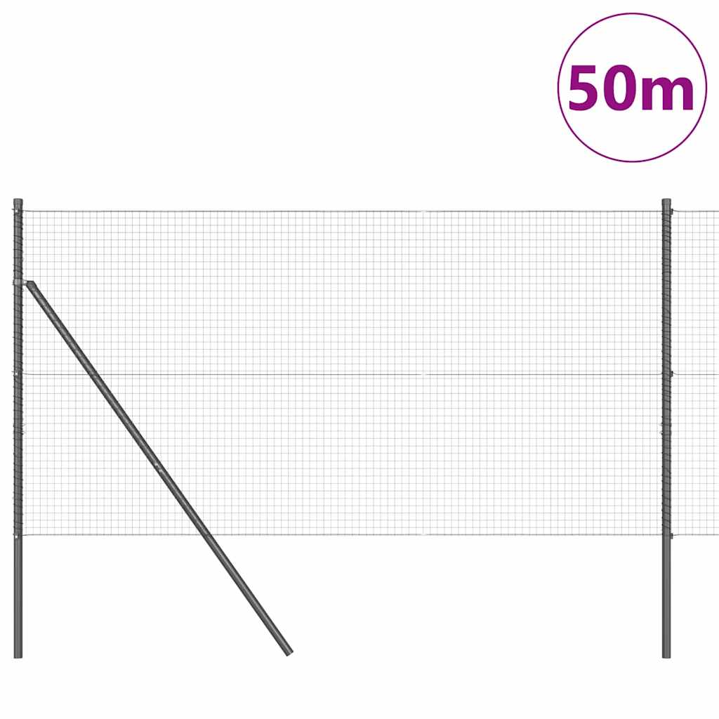 Ground Fix Geschweißter Drahtzaun 50 x 1 m (B x H)