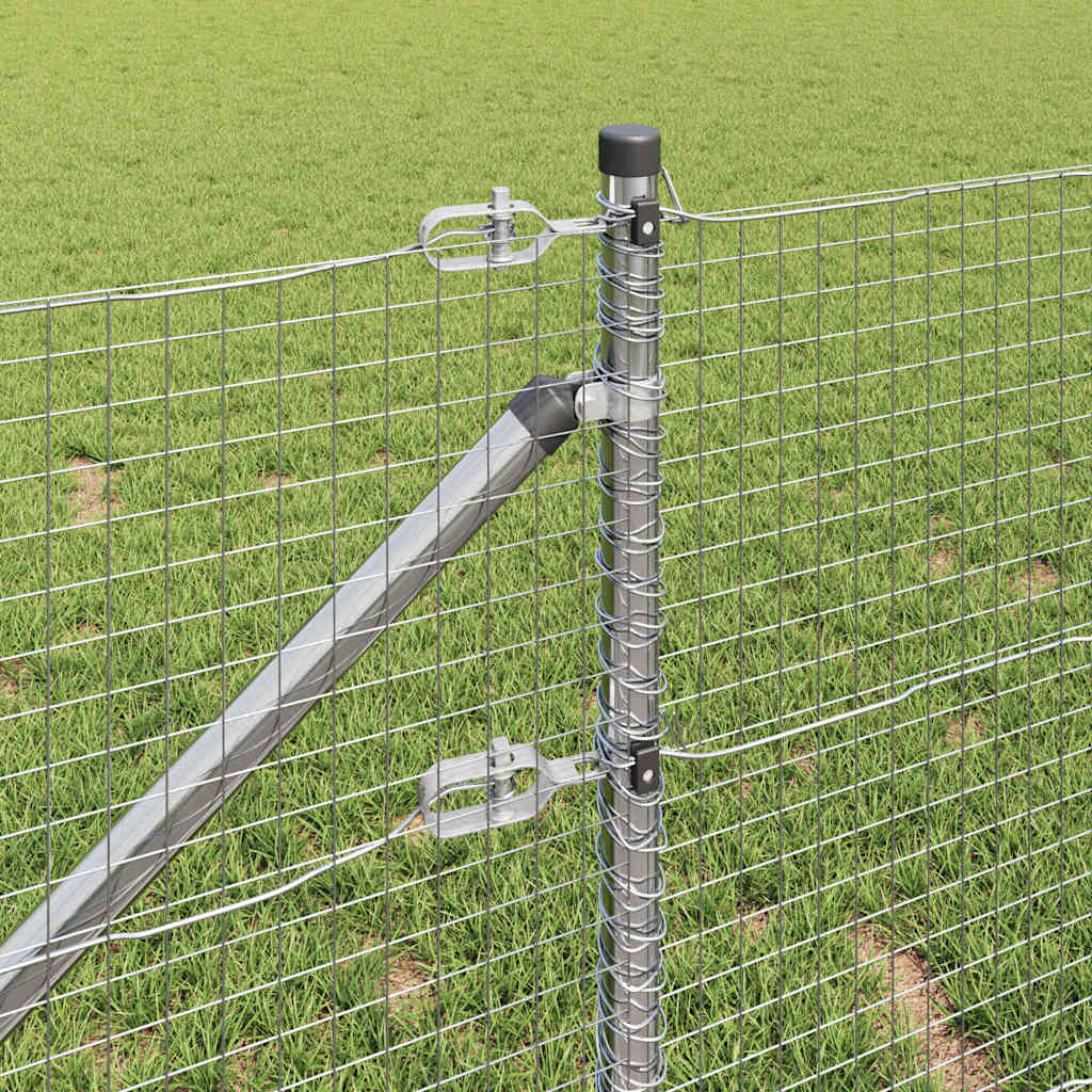 Schweißdrahtzaun mit Spikes 10 x 0,8 m (B x H)