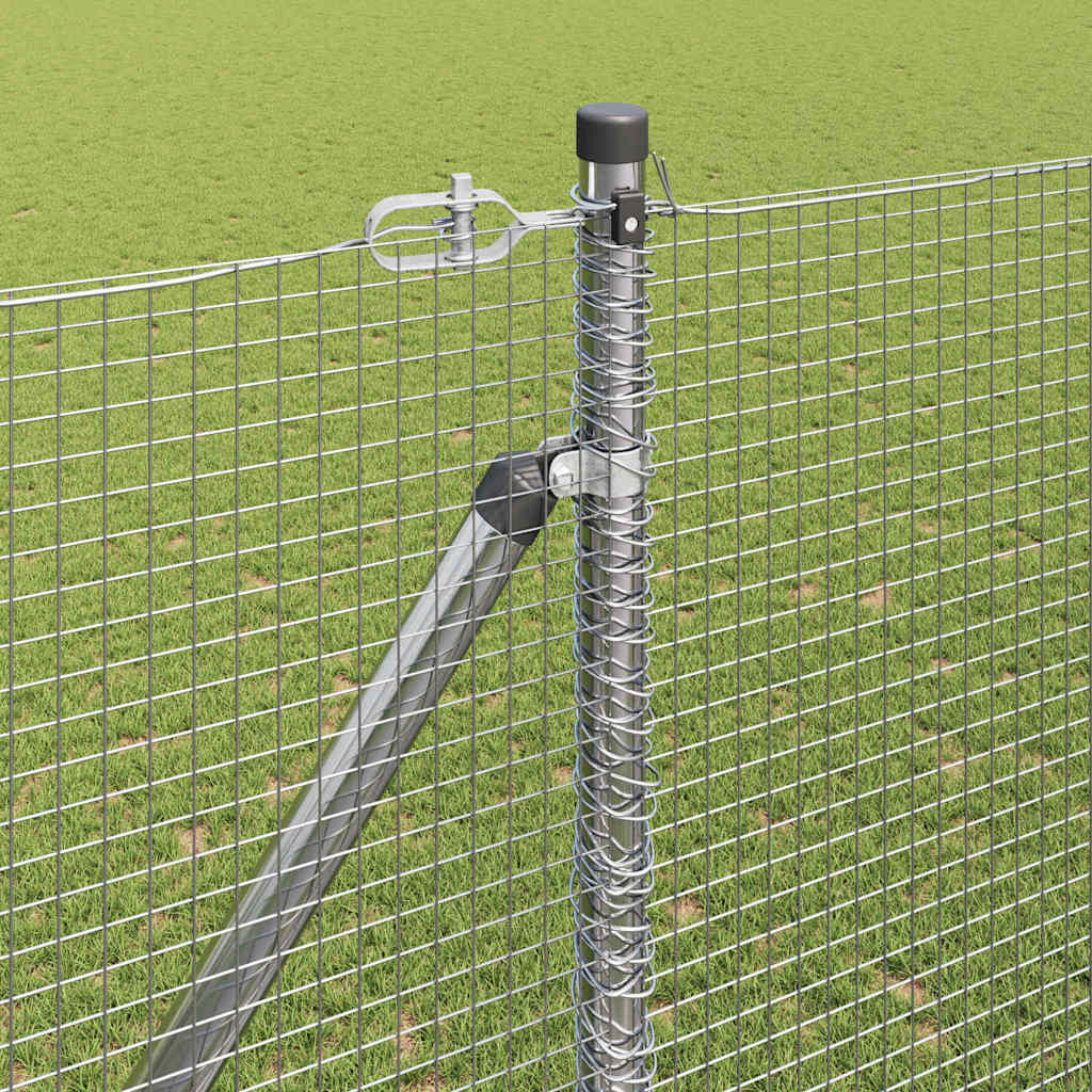 Schweißdrahtzaun mit Spikes 10 x 1,5 m (B x H)