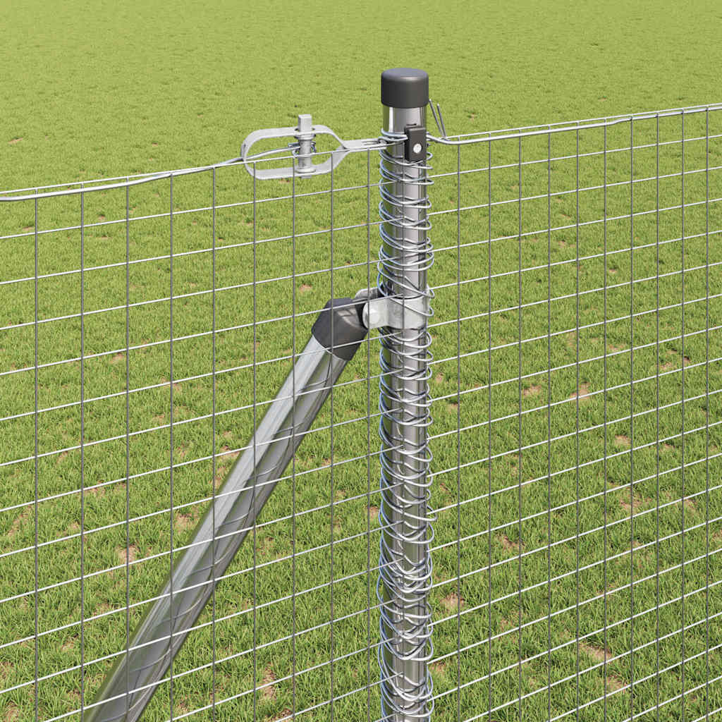 Schweißdrahtzaun mit Spikes 10 x 1,6 m (B x H)