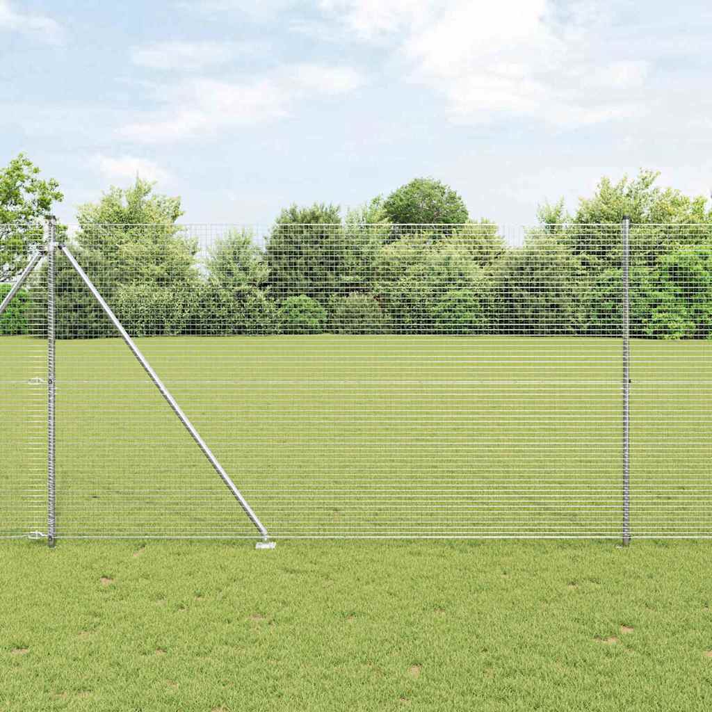 Schweißdrahtzaun mit Spikes 50 x 1,5 m (B x H)