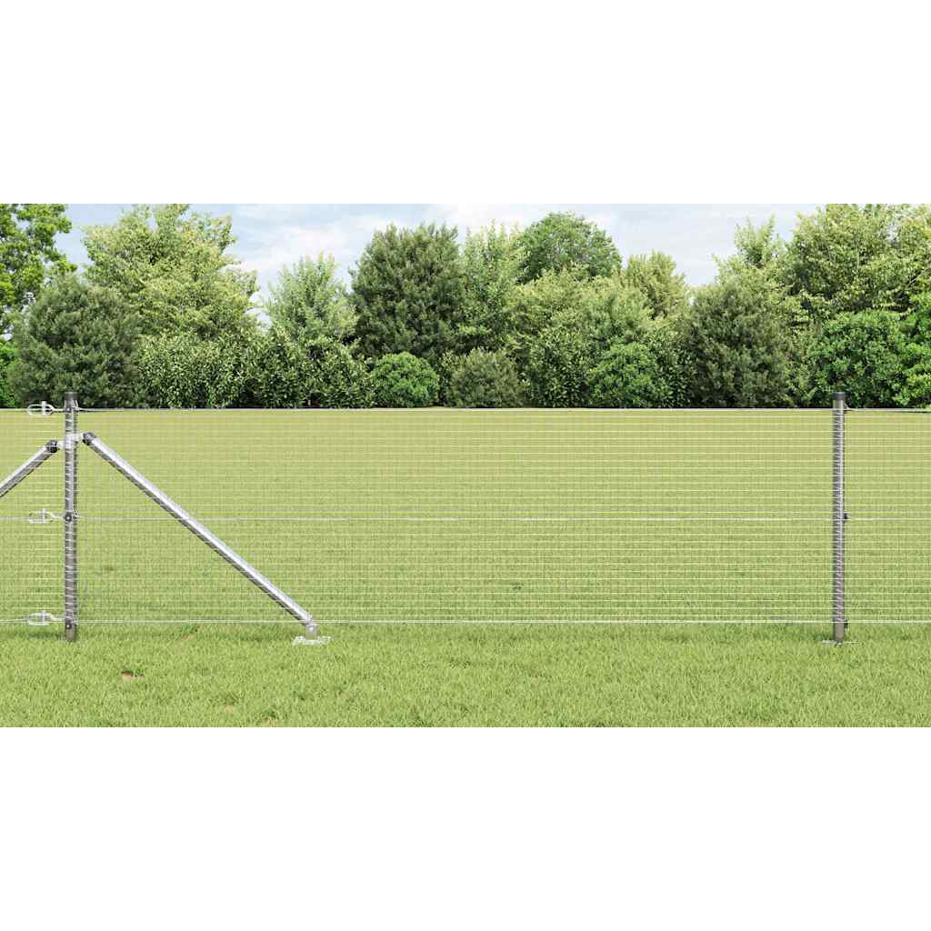Schweißdrahtzaun mit Spikes 100 x 0,5 m (B x H)
