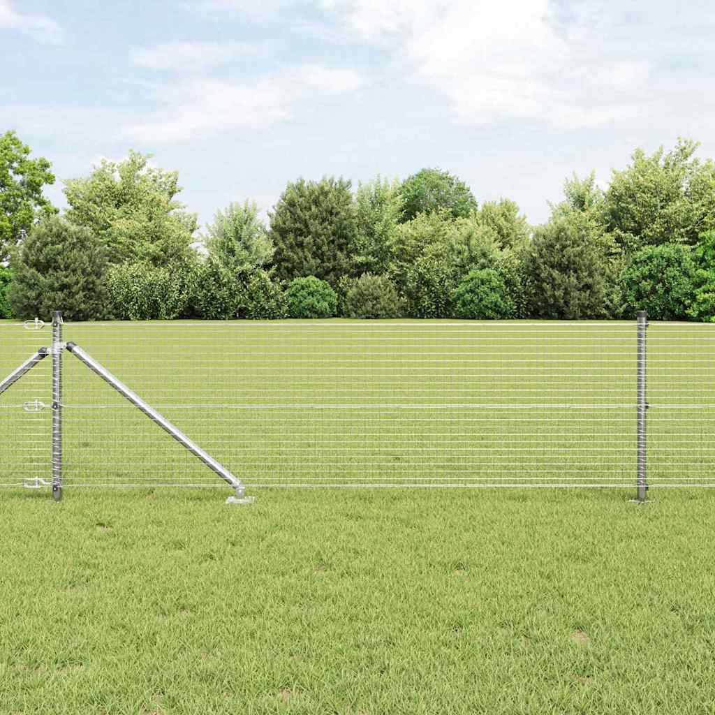 Schweißdrahtzaun mit Spikes 100 x 0,5 m (B x H)