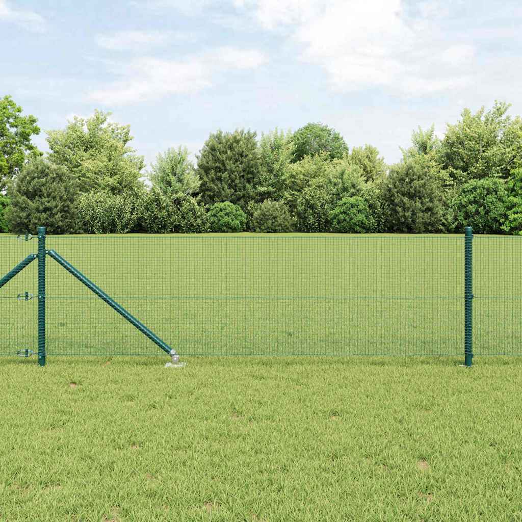 Schweißdrahtzaun mit Spikes 10 x 0,8 m (B x H)