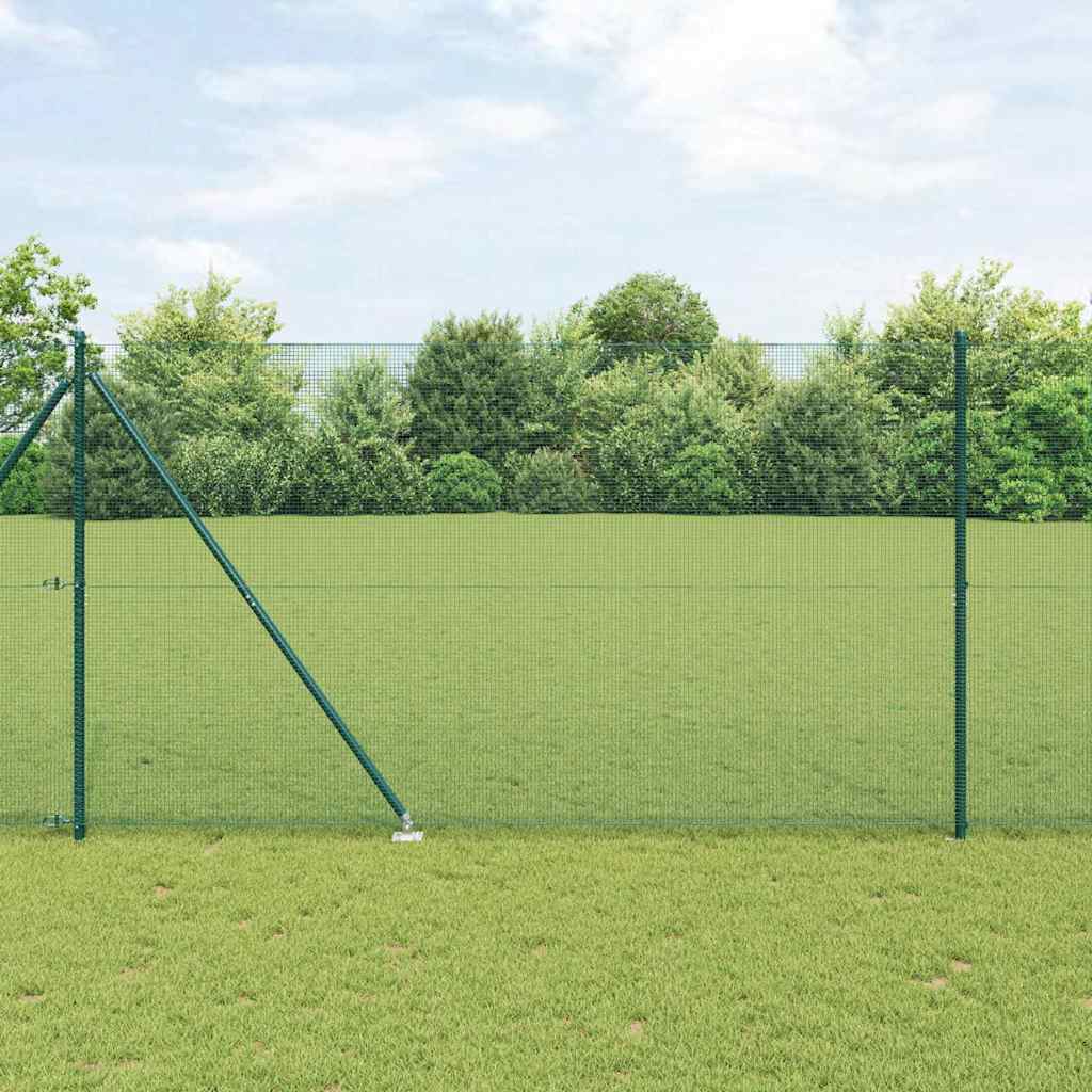 Schweißdrahtzaun mit Spikes 10 x 1,5 m (B x H)