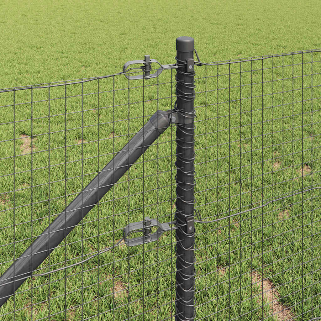 Schweißdrahtzaun mit Spikes 10 x 0,6 m (B x H)