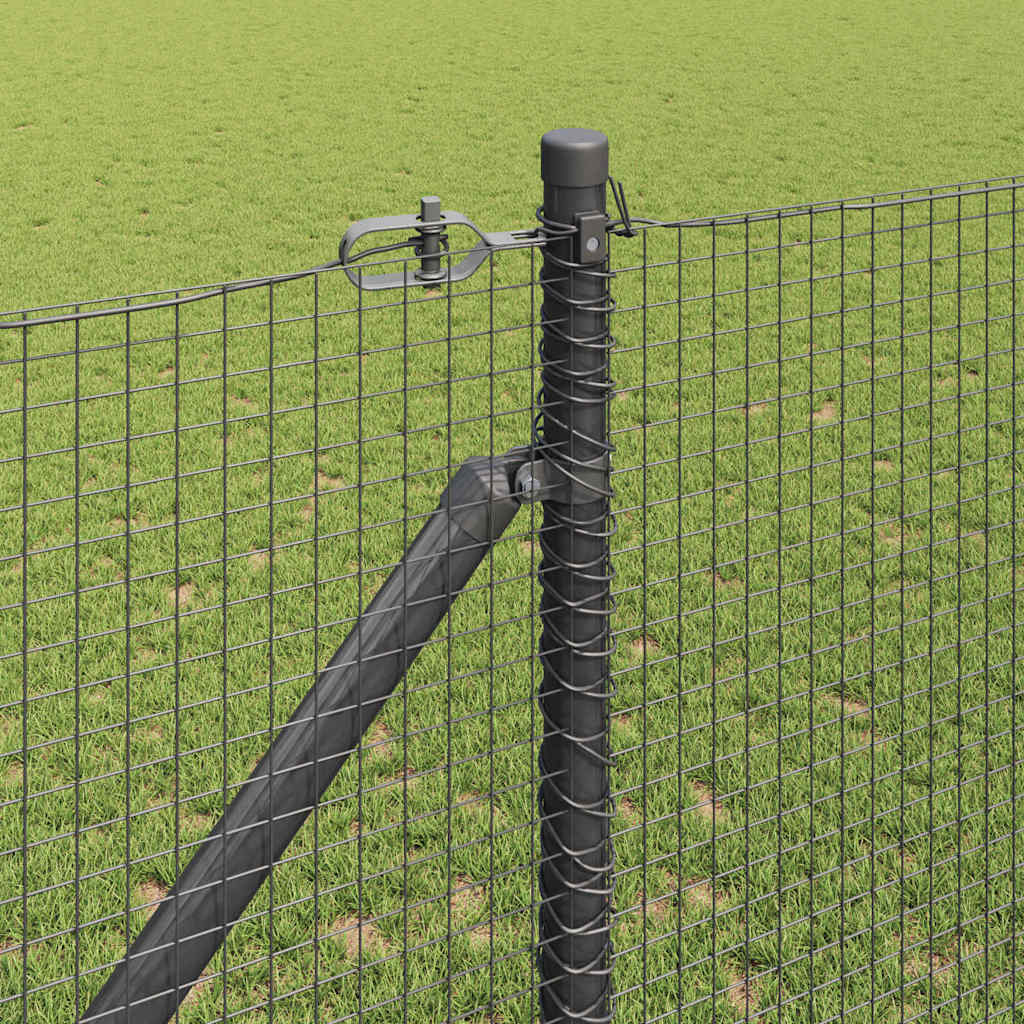 Schweißdrahtzaun mit Spikes 25 x 1,2 m (B x H)