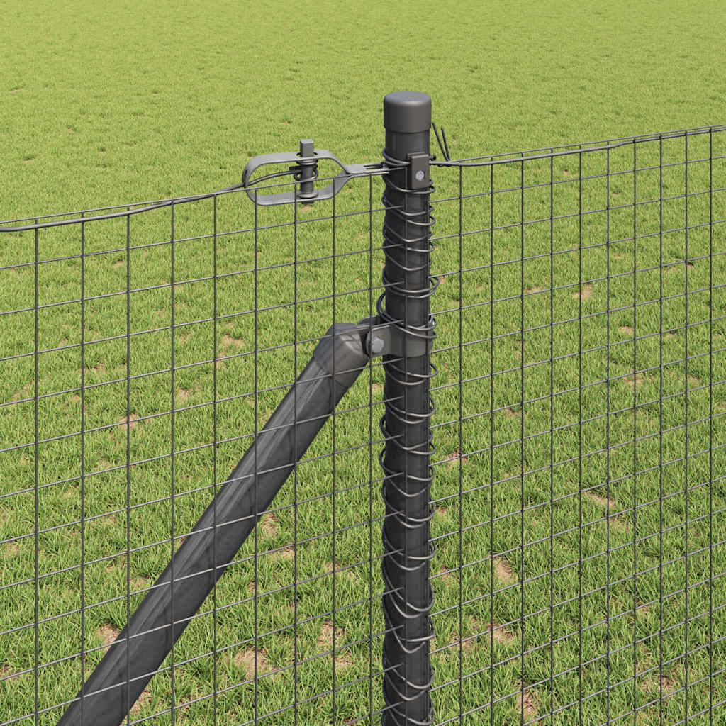 Schweißdrahtzaun mit Spikes 25 x 1,4 m (B x H)