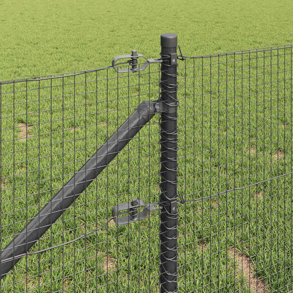 Schweißdrahtzaun mit Spikes 100 x 0,4 m (B x H)