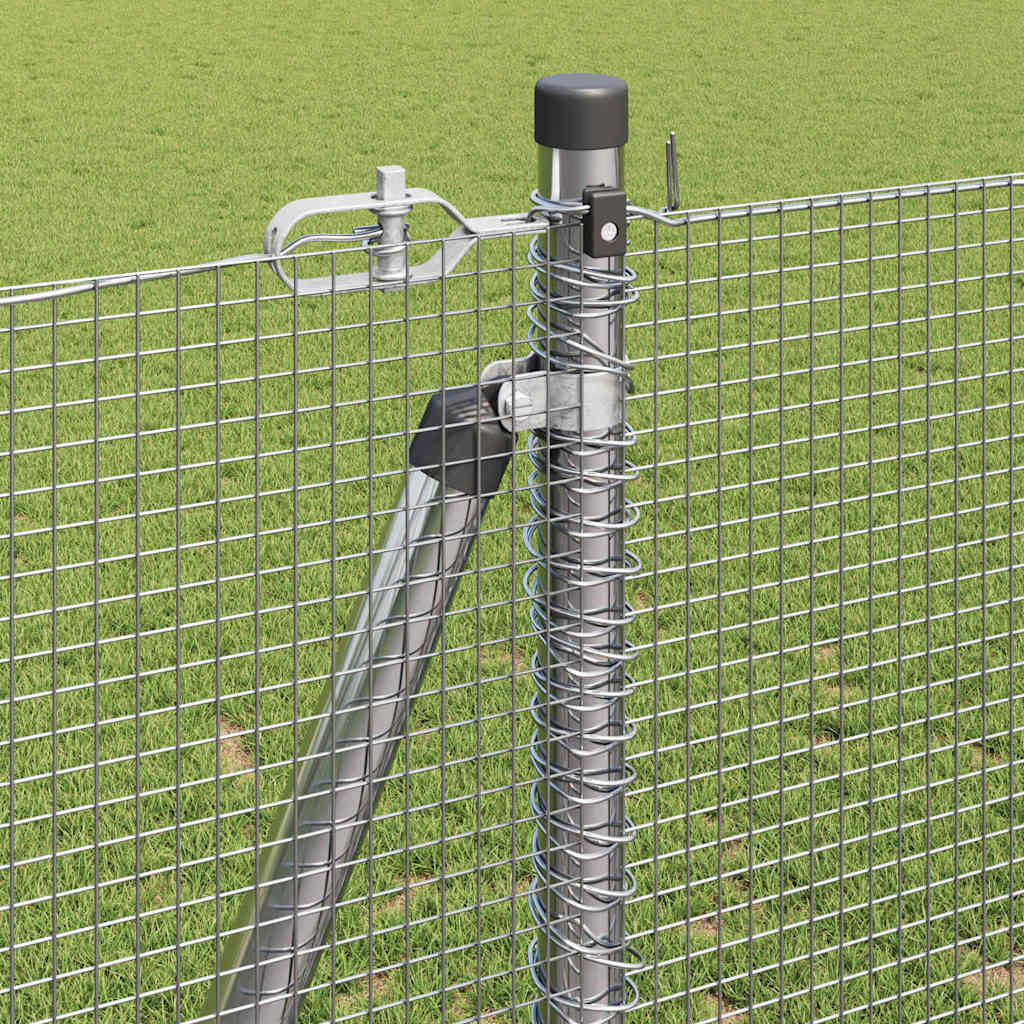 Geschweißter Drahtzaun mit Betonfundament 50 x 1,2 m (B x H)