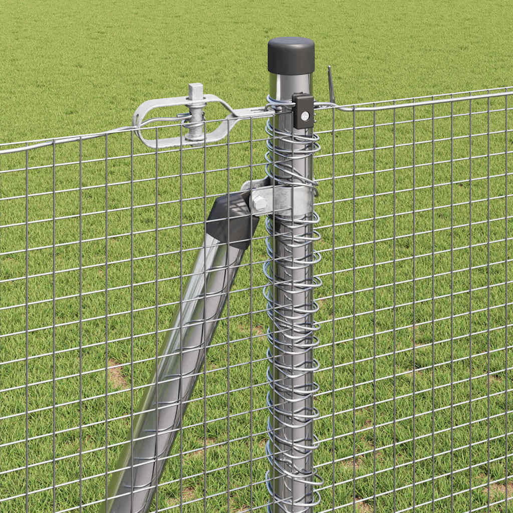 Geschweißter Drahtzaun mit Betonfundament 50 x 1,2 m (B x H)