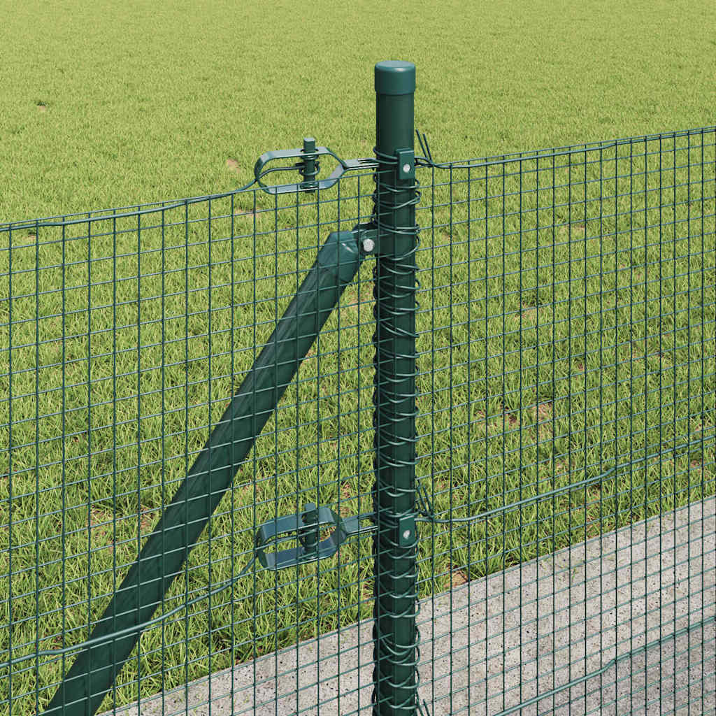 Geschweißter Drahtzaun mit Betonfundament 50 x 0,5 m (B x H)