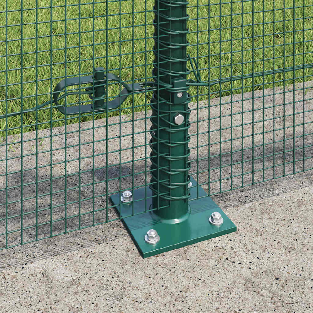 Geschweißter Drahtzaun mit Betonfundament 100 x 0,4 m (B x H)