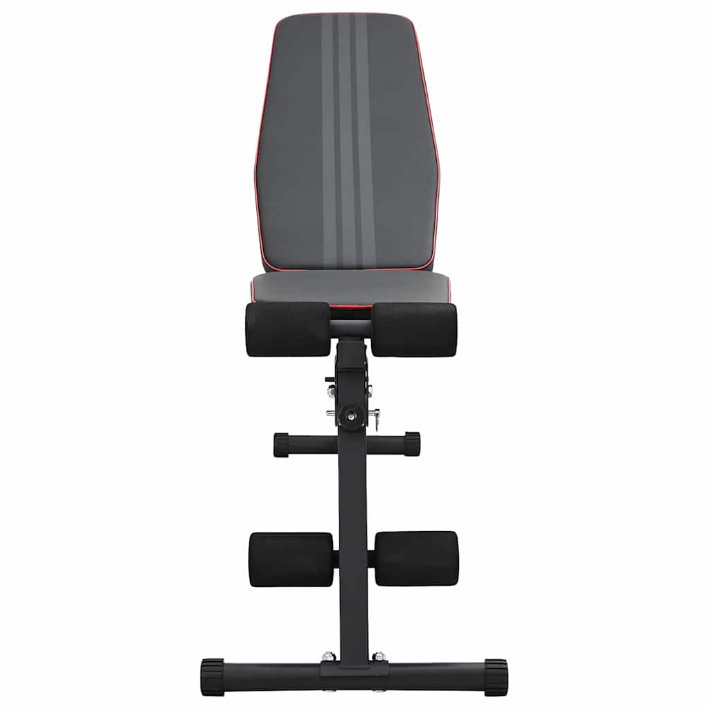Hantelbank Schwarz 131 x 41 x 110 cm Pulverbeschichteter Stahl