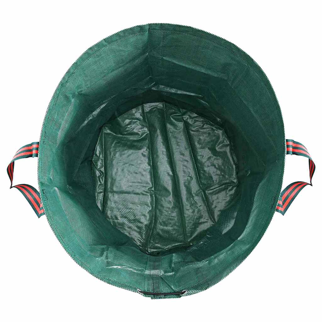 Gartenmüllsäcke 12 Stk. 120 l Grün Polypropylen 45 x 45 x 76 cm