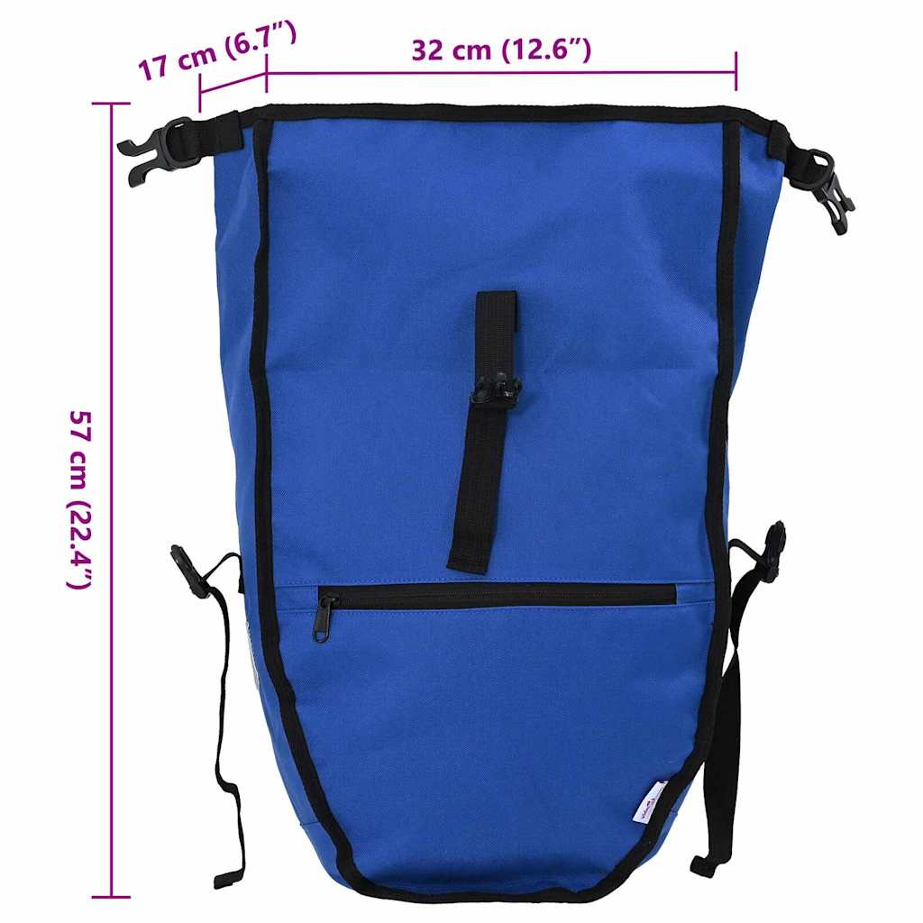 Fahrradtasche Blau 32,5 x 17 x 57 cm Polyester