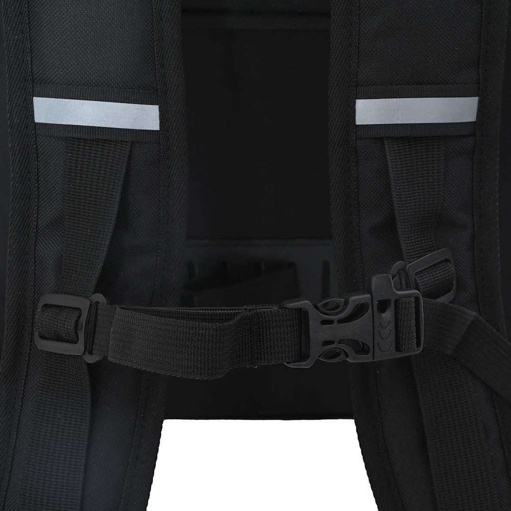 Fahrradtasche Schwarz 33 x 16 x 60 cm Polyester