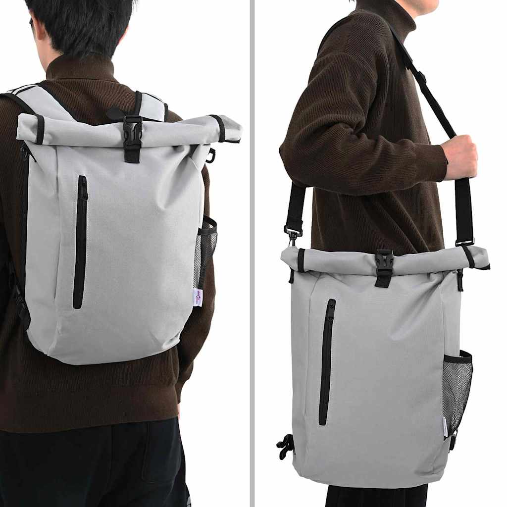 Fahrradtasche Grau 31 x 13 x 58 cm Polyester