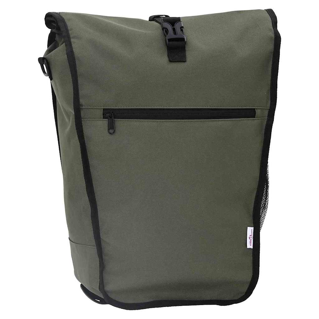 Fahrradtasche Oliv 34 x 16 x 59 cm Polyester