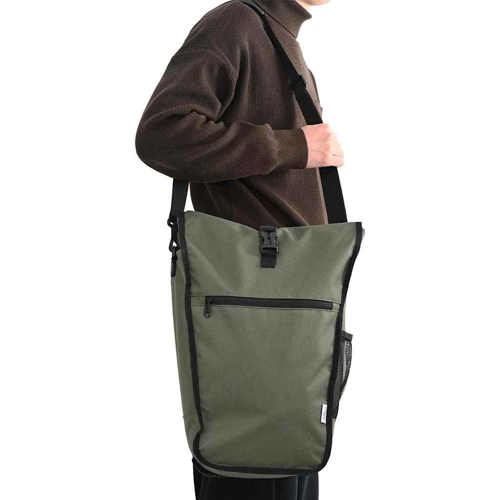 Fahrradtasche Oliv 34 x 16 x 59 cm Polyester
