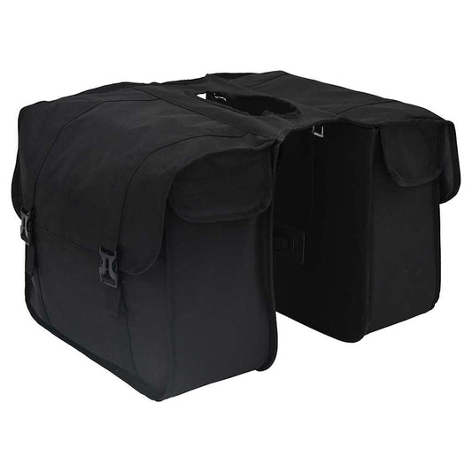 Fahrradtasche Schwarz 18.5 x 40 x 35 cm Polyester