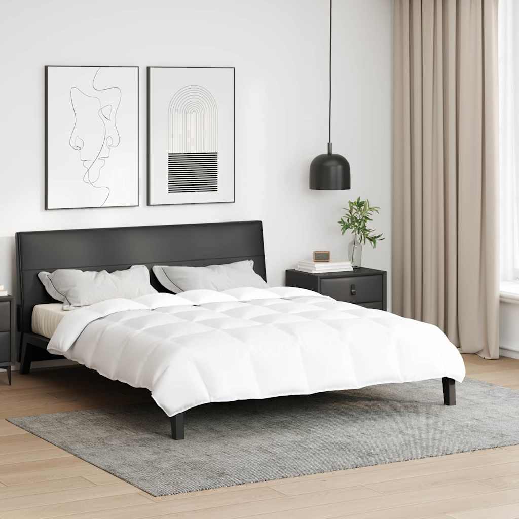 Bettdecke Weiß 240 x 200 cm Daunen