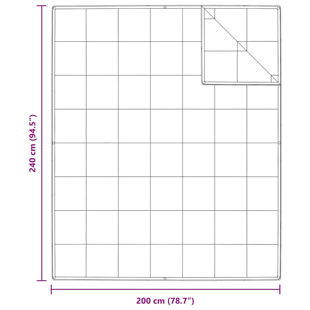 2-in-1 Bettdecke Weiß 240 x 200 cm Daunen