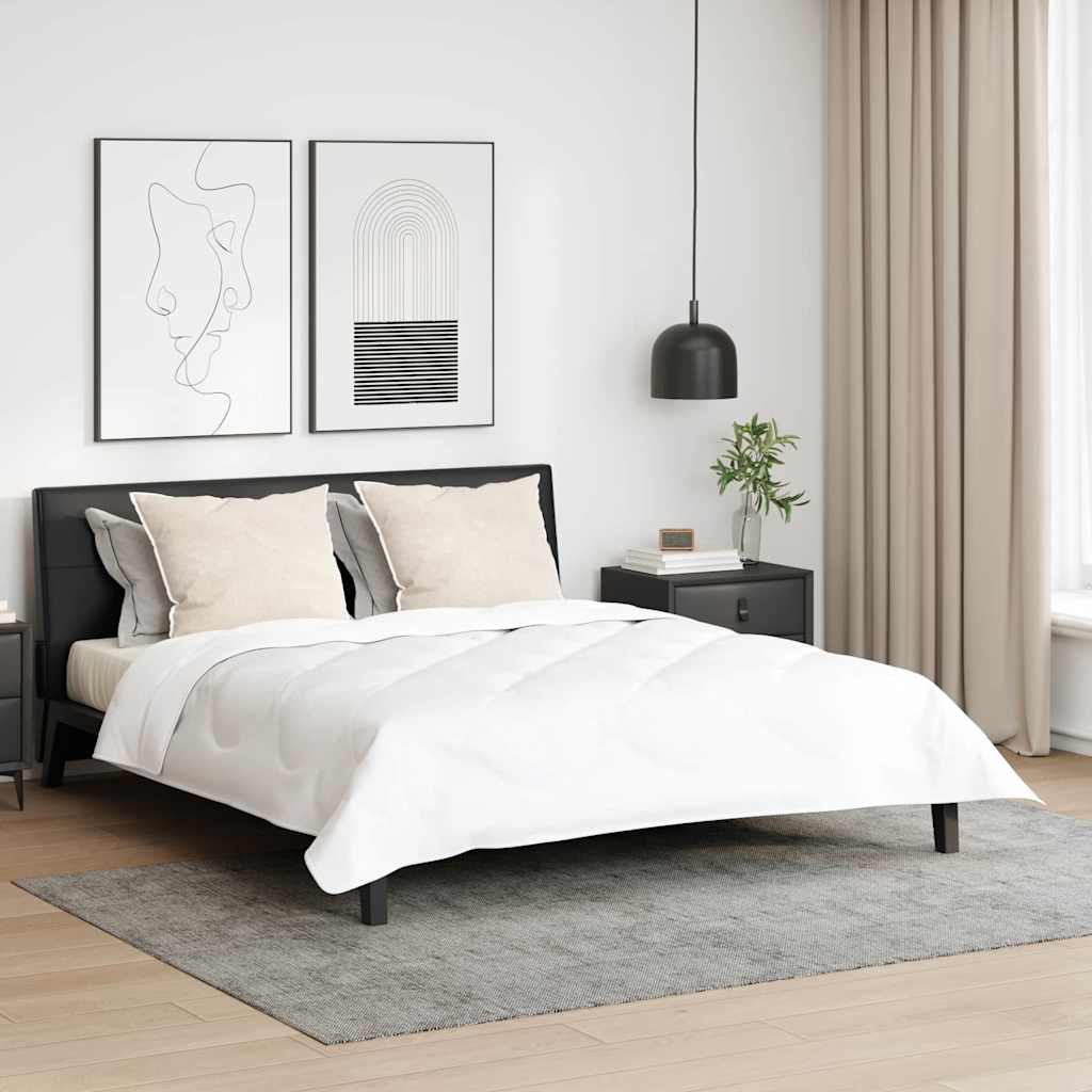 Kopfkissen 2 Stk. 60 x 80 cm Baumwolle Weiß