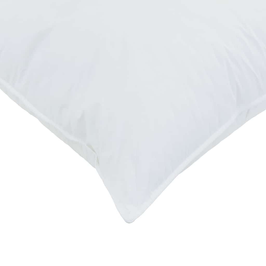 Kopfkissen mit Kissen Weiß 40 x 60 cm Baumwolle