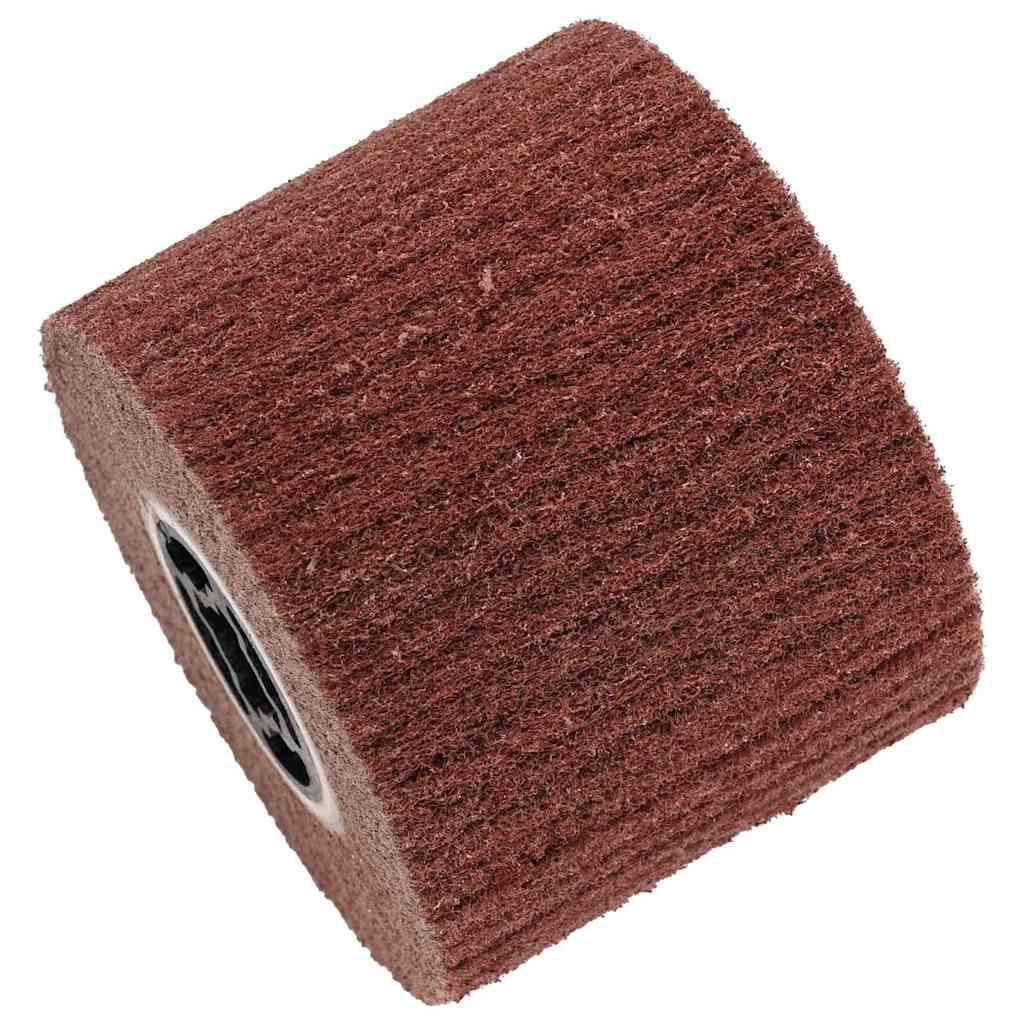 Schleifrollen 3 stk. Braun 12 x 12 x 10 cm Synthetische Faser