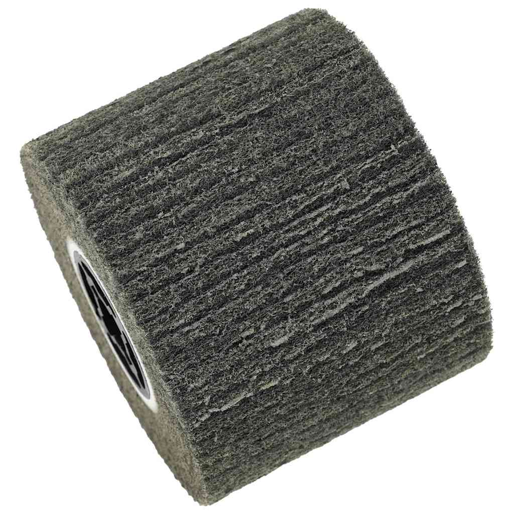 Schleifrollen 3 stk. Schwarz 12 x 12 x 10 cm Synthetische Faser