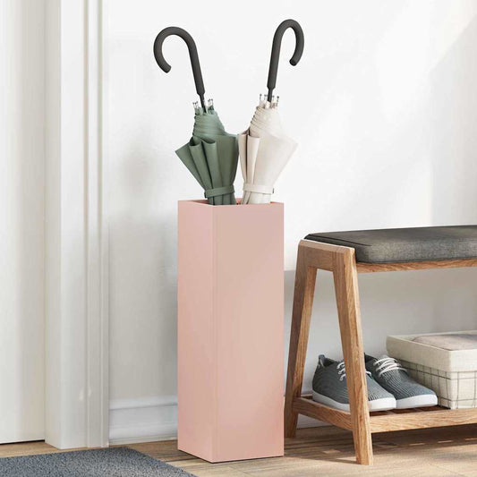 Sonnenschirmhalter Rosa 15,5 x 15,5 x 49 cm Metall