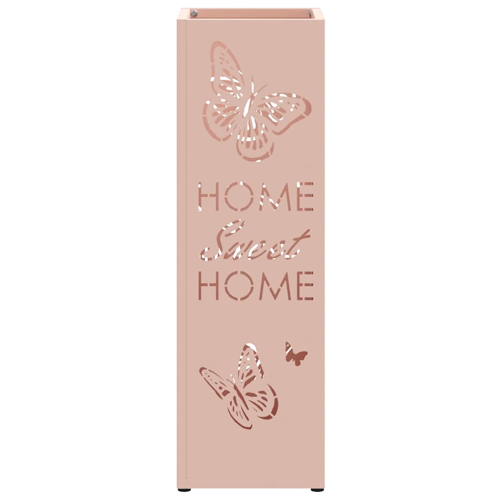 Sonnenschirmhalter Rosa 15,5 x 15,5 x 49 cm Metall