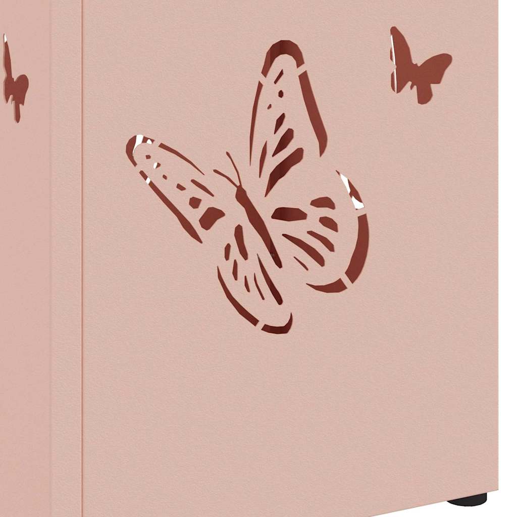 Sonnenschirmhalter Rosa 15,5 x 15,5 x 49 cm Metall