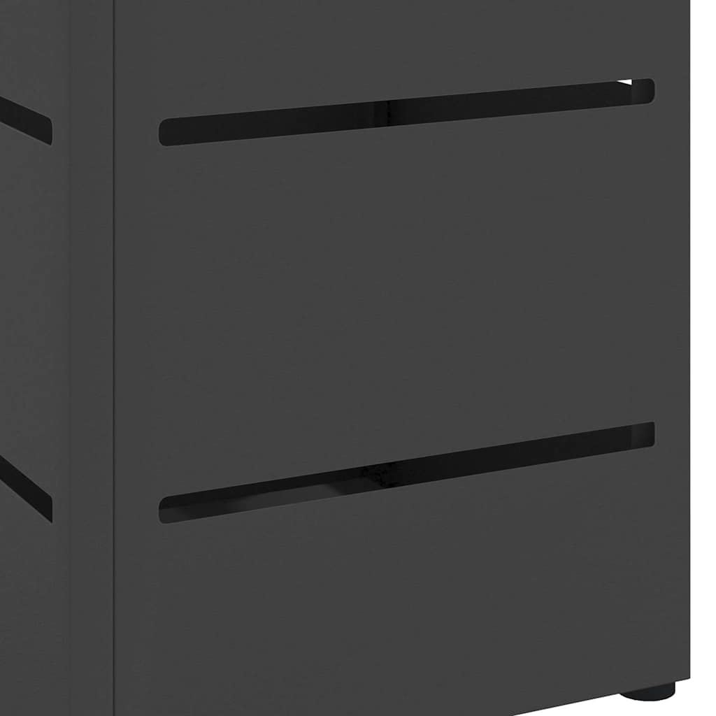 Sonnenschirmhalter Schwarz 15,5 x 15,5 x 49 cm Metall