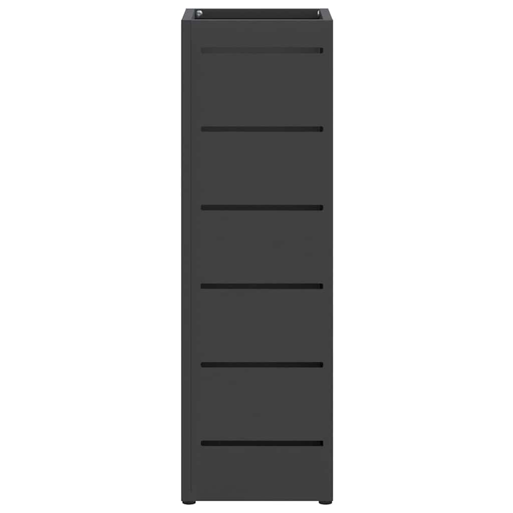 Sonnenschirmhalter Schwarz 15,5 x 15,5 x 49 cm Metall
