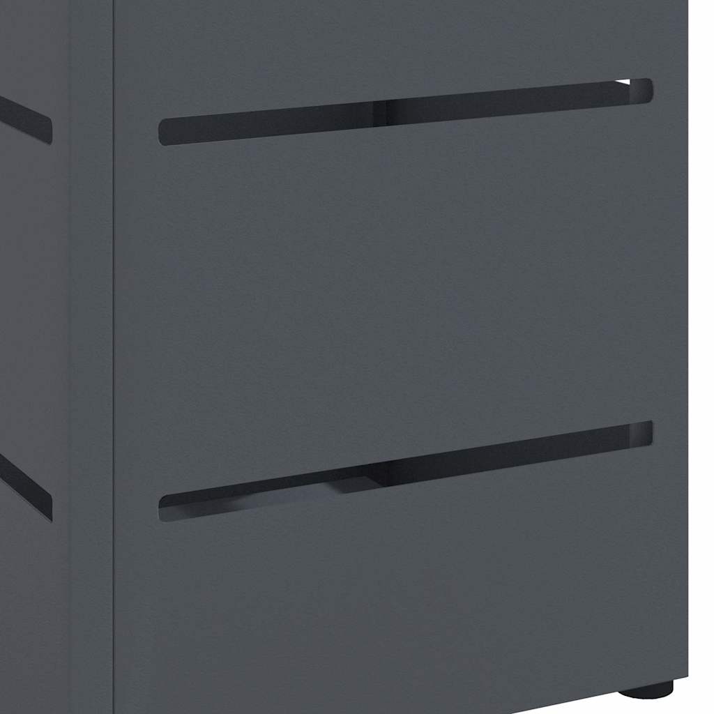 Sonnenschirmhalter Anthrazit 15,5 x 15,5 x 49 cm Stahl