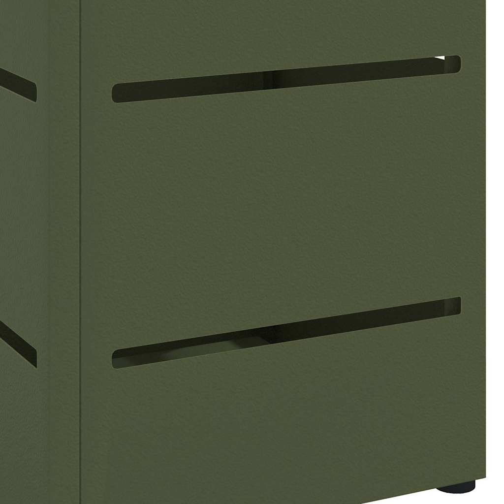 Sonnenschirmhalter Oliv 15,5 x 15,5 x 49 cm Metall