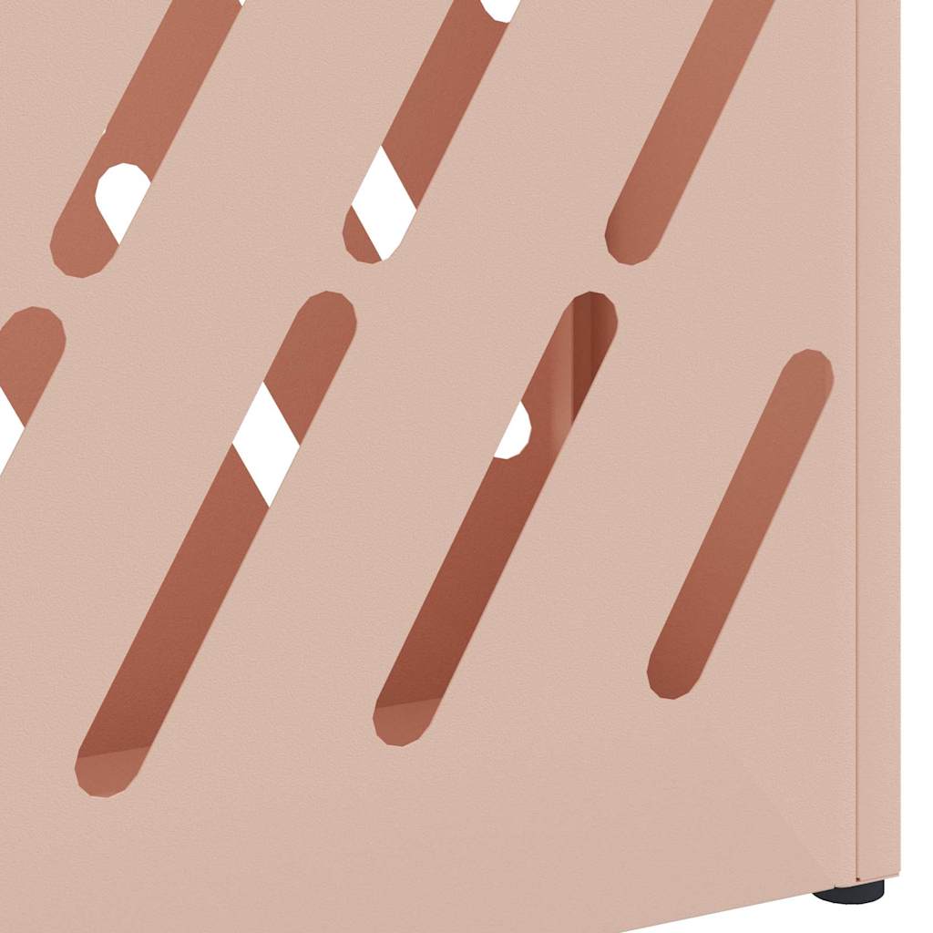 Sonnenschirmhalter mit Speicher Rosa 28 x 12 x 41 cm Stahl