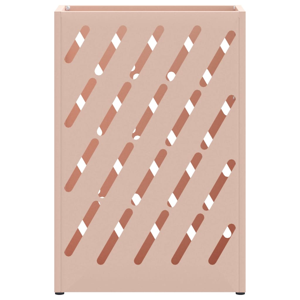 Sonnenschirmhalter mit Speicher Rosa 28 x 12 x 41 cm Stahl