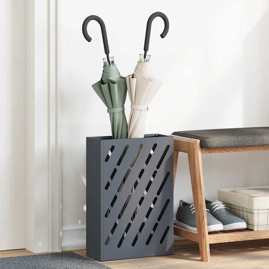 Sonnenschirmhalter Anthrazit 28 x 12 x 41 cm Metall
