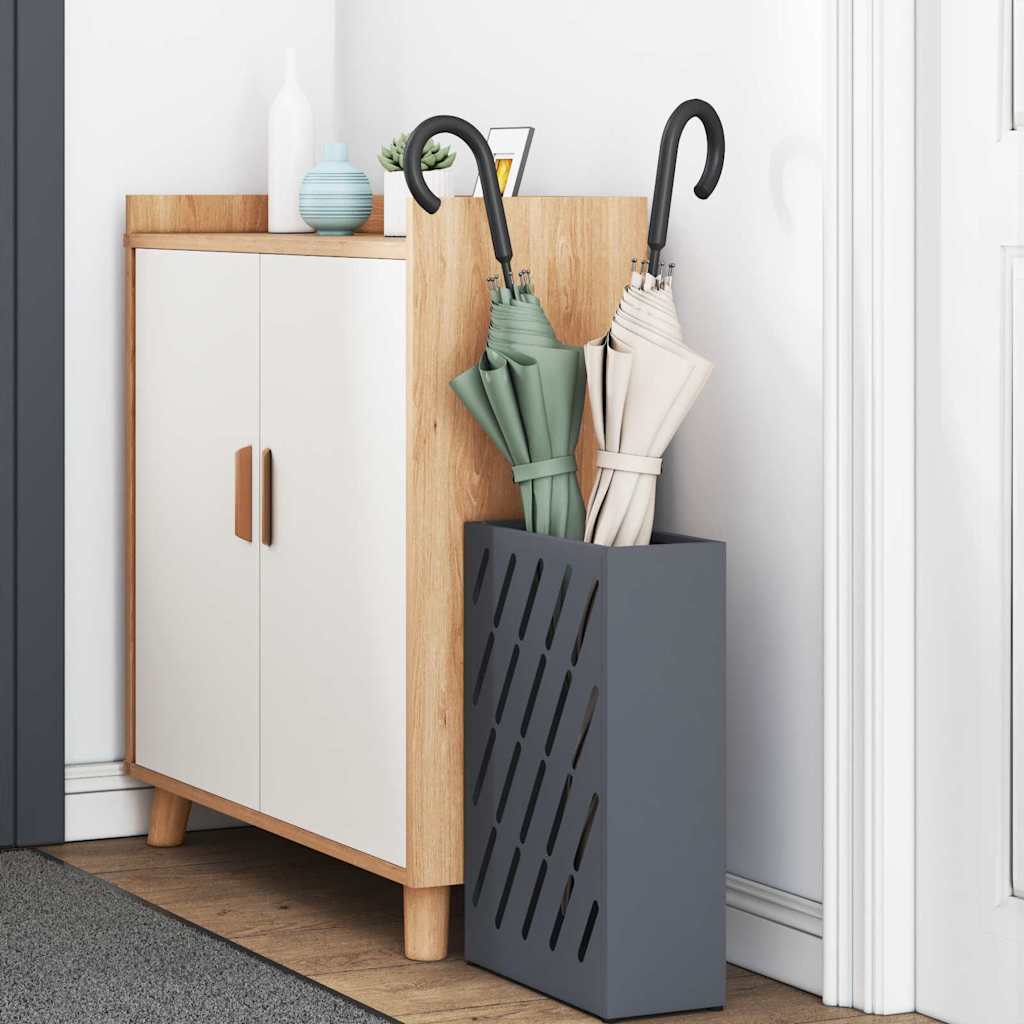 Sonnenschirmhalter Anthrazit 28 x 12 x 41 cm Metall