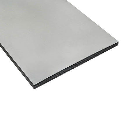 Sichtschutz 100 x 50 x 180 cm Verzinkter Stahl Silber