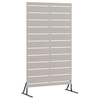 Sichtschutz 100 x 50 x 180 cm Wetterfeststahl Rostoptik