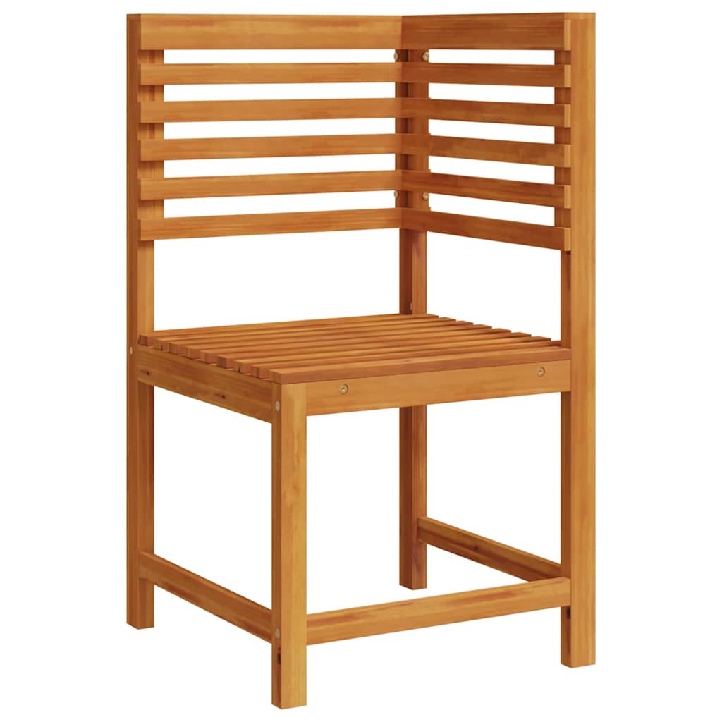 Gartenstuhl Braun 50 x 50 x 91cm Massivholz Akazie