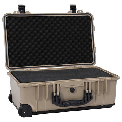 Hartschalenkoffer Sand 56 x 35 x 23 cm Polypropylen und ABS