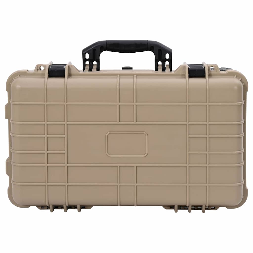 Hartschalenkoffer Sand 56 x 35 x 23 cm Polypropylen und ABS