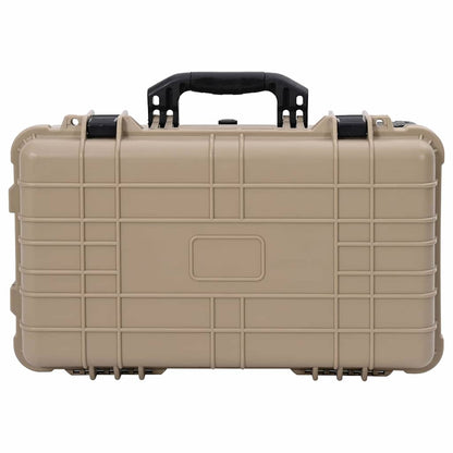 Hartschalenkoffer Sand 56 x 35 x 23 cm Polypropylen und ABS